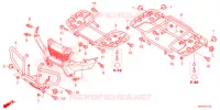SUPPORT pour Honda FOURTRAX 520 FOREMAN 4X4 EPS 2022
