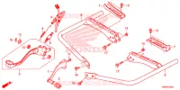 PEDALE   REPOSE PIED pour Honda FOURTRAX 520 FOREMAN RUBICON 4X4 EPS CAMO 2021