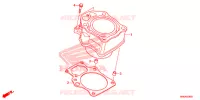 CYLINDRE pour Honda FOURTRAX 520 FOREMAN RUBICON 4X4 EPS 2021