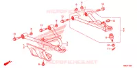 TRIANGLES AVANT pour Honda FOURTRAX 520 FOREMAN RUBICON 4X4 EPS 2021
