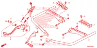 PEDALE   REPOSE PIED pour Honda FOURTRAX 520 FOREMAN RUBICON 4X4 EPS CAMO 2022