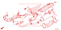 SILENCIEUX D'ECHAPPEMENT pour Honda FOURTRAX 520 FOREMAN RUBICON 4X4 EPS CAMO 2022