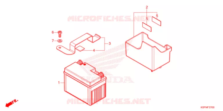 BATTERIE Honda MOTO 125 MONKEY 2022  Z125MAN