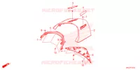 CAPOT CENTRAL ARRIERE pour Honda GL 1800 GOLD WING DCT 2022