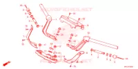 GUIDON   TE DE FOURCHE pour Honda GL 1800 GOLD WING TOUR DCT, NAVI, AIRBAG 2022