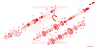 BOITE DE VITESSES pour Honda GL 1800 GOLD WING TOUR DCT, NAVI, AIRBAG 2022