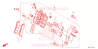 ETRIER DE FREIN ARRIERE pour Honda GL 1800 GOLD WING TOUR DCT, NAVI, AIRBAG 2022