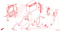 BATTERIE pour Honda GL 1800 GOLD WING TOUR DCT, NAVI, AIRBAG 2022