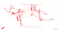BEQUILLE pour Honda GL 1800 GOLD WING TOUR DCT, NAVI, AIRBAG 2022