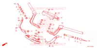 GUIDON   TE DE FOURCHE pour Honda GL 1800 GOLD WING TOUR DCT, NAVI, AIRBAG 2022