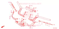 GUIDON   TE DE FOURCHE pour Honda GL 1800 GOLD WING TOUR DCT, NAVI, AIRBAG 2022