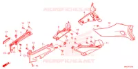 COUVERCLES LATERAUX pour Honda GL 1800 GOLD WING TOUR DCT, NAVI, AIRBAG 2022