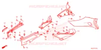 COUVERCLES LATERAUX pour Honda GL 1800 GOLD WING TOUR DCT, NAVI, AIRBAG 2022