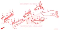COUVERCLES LATERAUX pour Honda GL 1800 GOLD WING TOUR DCT, NAVI, AIRBAG 2022
