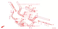 GUIDON   TE DE FOURCHE pour Honda GL 1800 GOLD WING TOUR DCT, NAVI, AIRBAG 2022