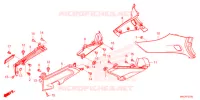 COUVERCLES LATERAUX pour Honda GL 1800 GOLD WING TOUR DCT 2022