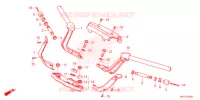 GUIDON   TE DE FOURCHE pour Honda GL 1800 GOLD WING TOUR 2022