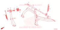 BEQUILLE pour Honda FORZA 125 2022