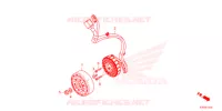 ROTOR   STATOR pour Honda FORZA 125 2022