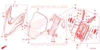 PARE BRISE pour Honda FORZA 350 2022