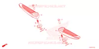 REPOSE PIED pour Honda FORZA 350 2022