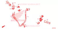COMMODO   LEVIER   CABLE pour Honda SH 150 ABS 2022