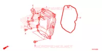 COUVRE CULASSE pour Honda SH 150 ABS 2022