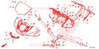 GUIDON   CARENAGE pour Honda SH 150 ABS 2022