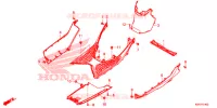 MARCHE PIEDS pour Honda SH 150 ABS 2022