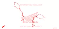 RETROVISEUR pour Honda SH 150 ABS 2022