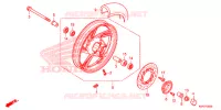 ROUE AVANT pour Honda SH 150 ABS 2022