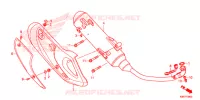 SILENCIEUX D'ECHAPPEMENT pour Honda SH 150 ABS 2022