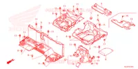 CARROSSERIE CENTRALE pour Honda PIONEER 520 M2 2021