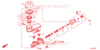 MAITRE CYLINDRE DE FREIN pour Honda PIONEER 520 M2 2021