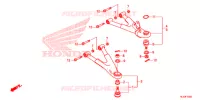 TRIANGLES AVANT pour Honda PIONEER 520 M2 2021