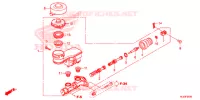 MAITRE CYLINDRE DE FREIN pour Honda PIONEER 520 M2 2021