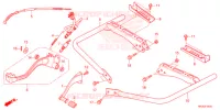 PEDALE   REPOSE PIED pour Honda FOURTRAX 420 RANCHER 4X4 ES 2022