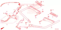 PEDALE   REPOSE PIED pour Honda FOURTRAX 520 FOREMAN 4X4 BASE 2022