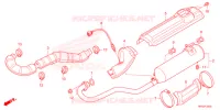SILENCIEUX D'ECHAPPEMENT pour Honda FOURTRAX 520 FOREMAN 4X4 BASE 2022