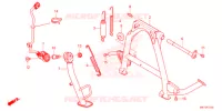 BEQUILLE pour Honda X ADV 750 2022