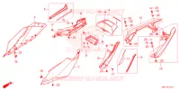 CARENAGES ARRIERE pour Honda X ADV 750 2022