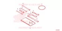 OUTIL pour Honda C 100 BIZ PARTIDA PE 2013