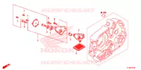 POMPE A HUILE pour Honda C 100 BIZ PARTIDA PE 2013