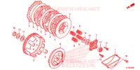 EMBRAYAGE pour Honda C 100 BIZ PARTIDA PE 2014