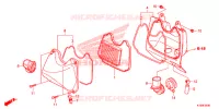 FILTRE A AIR pour Honda C 100 BIZ PARTIDA PE 2014