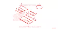 OUTIL pour Honda C 100 BIZ PARTIDA ELETRICA 2014