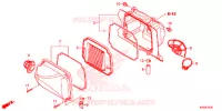FILTRE A AIR pour Honda BIZ 110 2019