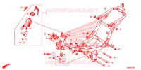 CADRE pour Honda BIZ 110 2022