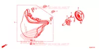 PHARE pour Honda BIZ 110 2022