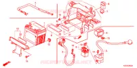 BATTERIE pour Honda BIZ 125 SOMENTE PEDAL DE PARTIDA 2011